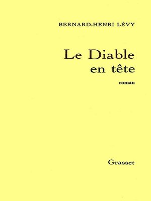 cover image of Le diable en tête